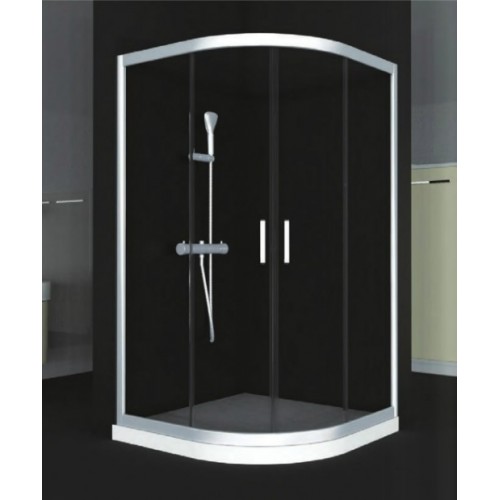 CABINE DE DOUCHE 80 COIN TRANSPARENT