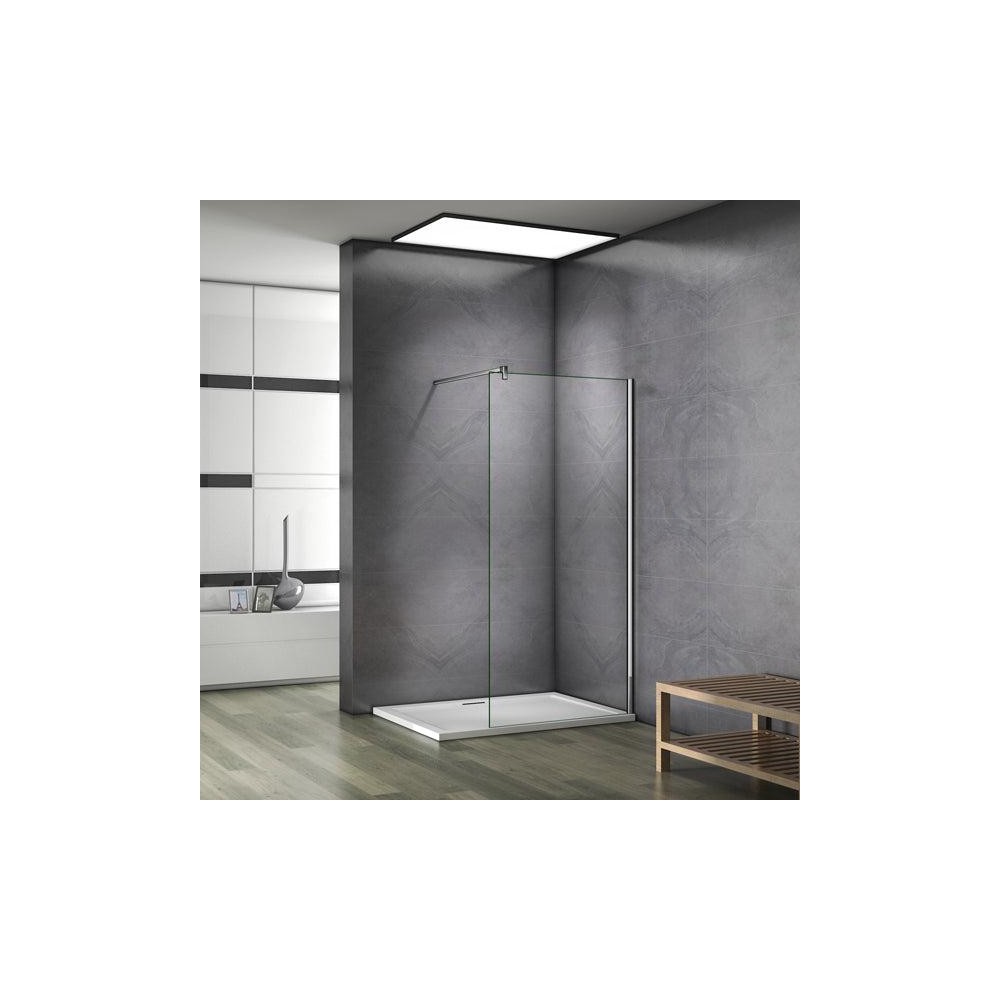 PAROIE DE DOUCHE FIXE 90*190 TRANSPARENT