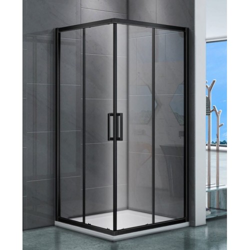 CABINE DE DOUCHE 90 CARRE BLACK