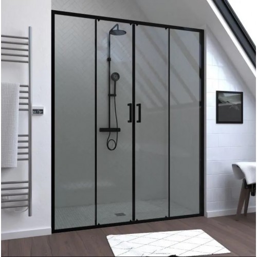 PAROIE DE DOUCHE PENA 1.70*1.90 BLACK