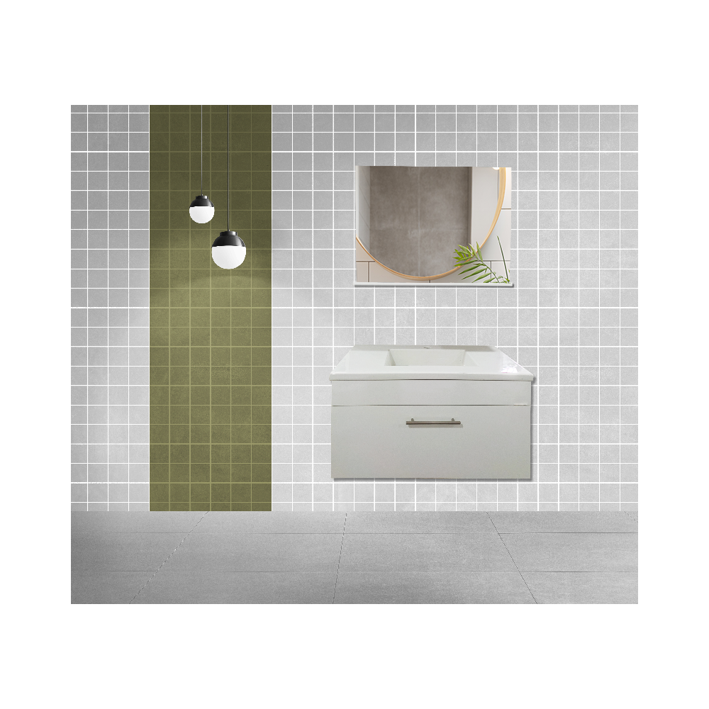 MEUBLE BLANC BRILLANT 80 INFINITUM