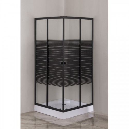 CABINE DE DOUCHE BLACK CARRE 8206D