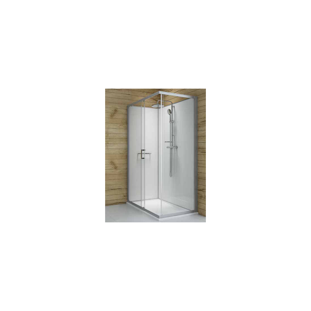 CABINE DE DOUCHE CARRE TRANSPARENT 606B