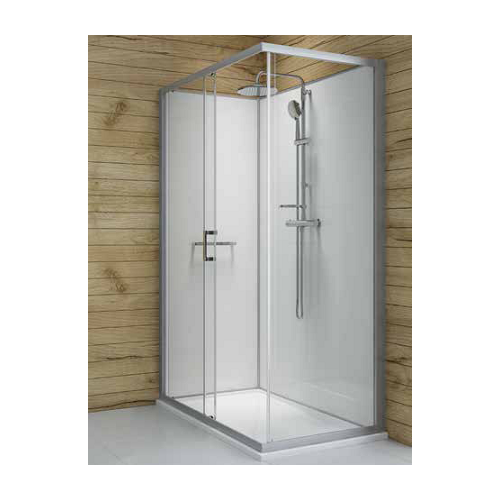 CABINE DE DOUCHE CARRE TRANSPARENT 606B