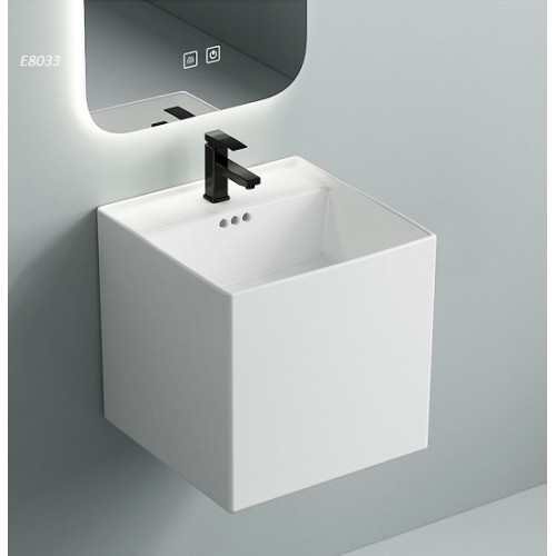 LAVABO SUS BLOCK CARRE E8033
